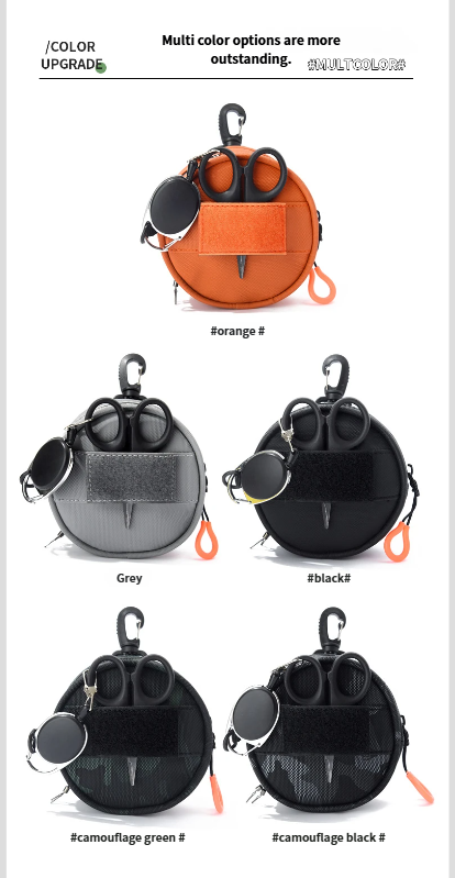 Köderzubehör Front Storage Line Box Multifunktionale tragbare Münzschlüssel Bluetooth Kopfhörer Kleine Hängetasche_voghion.com