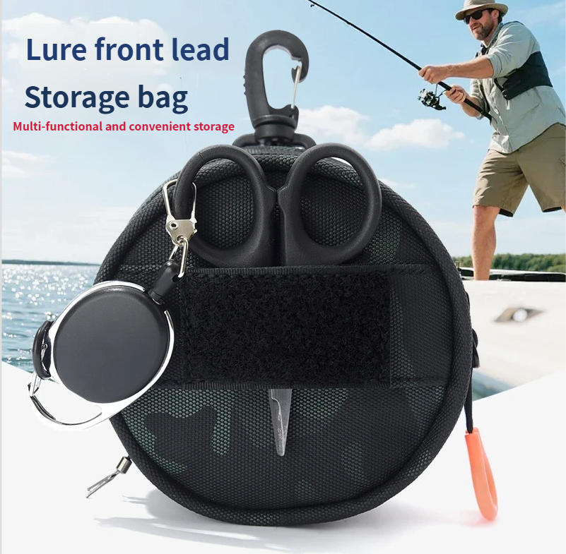 Köderzubehör Front Storage Line Box Multifunktionale tragbare Münzschlüssel Bluetooth Kopfhörer Kleine Hängetasche_voghion.com