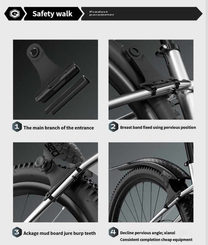 Fahrrad Mountainbike Erweiterte Und Verbreitert Quick Release 26 zoll 27,5 zoll 29 zoll Universal Kotflügel_voghion.com