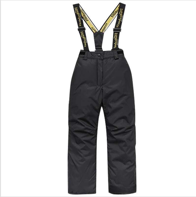 Kinderanzug-Set für Mädchen, Outdoor, verdickte, wasserdichte, winddichte, warme Skijacke und -hose für Jungen, trendige Ausrüstung_voghion.com