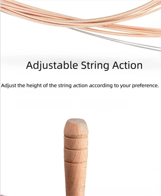 Beginner Acoustic Guitar: 40/41 Inch Solid Top, Ideal For Male & Female Student Players_desvips.com