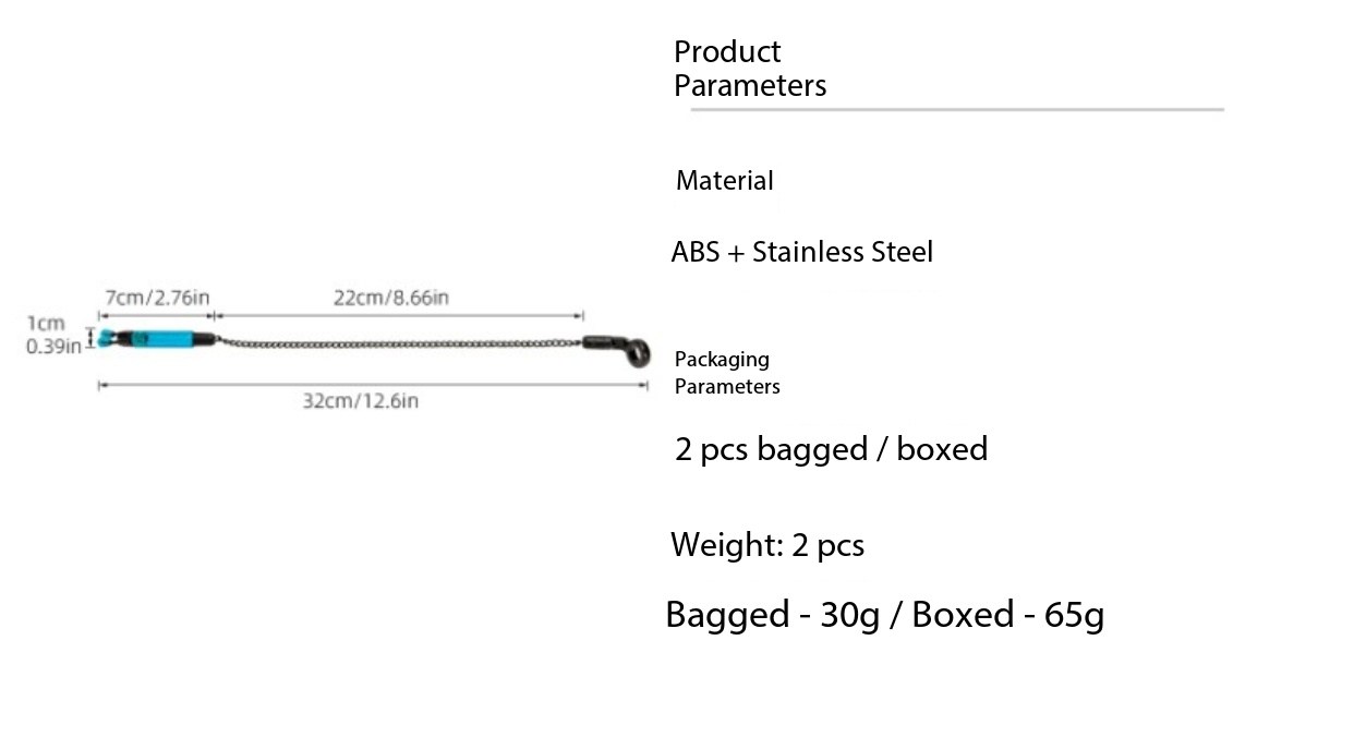 2Pcs European Carp Fishing Bite Alarm - Wireless Sensitive Swing Indicator For Night Fishing_desvips.com