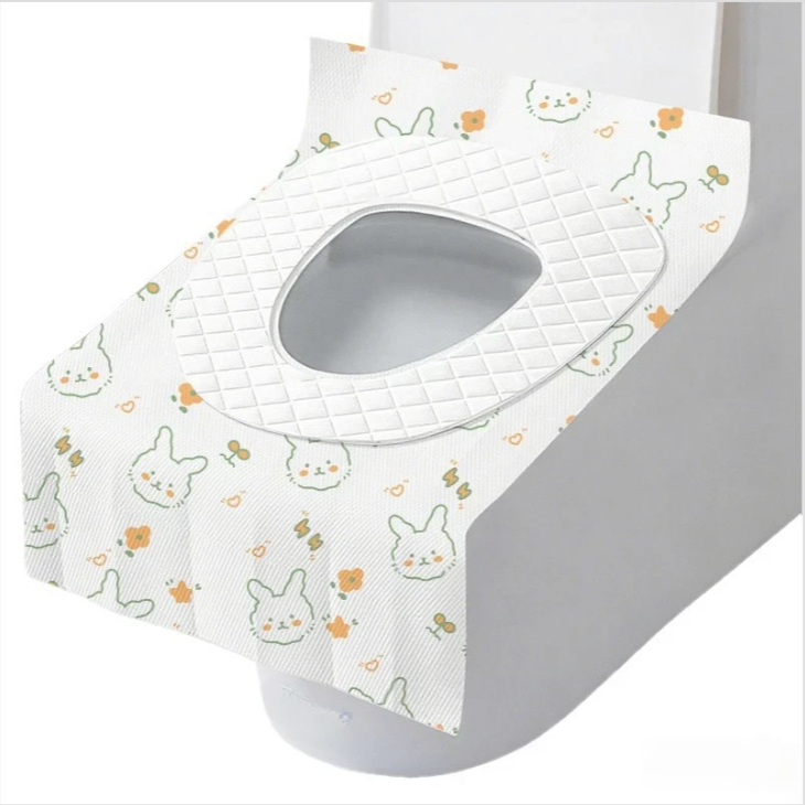 Padded Disposable Toilet Seat Covers, Individually Wrapped, Full Coverage, Hotel & Medical Grade_voghion.com