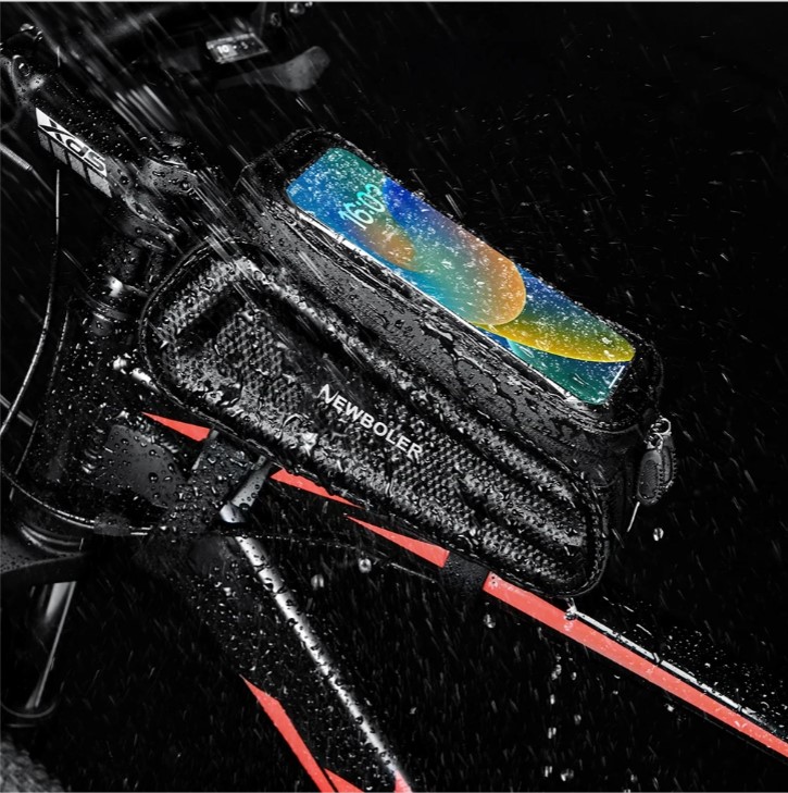 Bicycle Phone Bag Waterproof Front Frame Storage For Mtb And Road_voghion.com