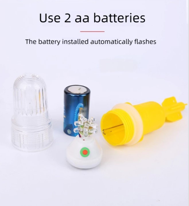 Marine LED Fish Attracting Light - Light-Controlled Patch Net Marker Light, Navigation Beacon & Flashing Signal Warning Light_voghion.com