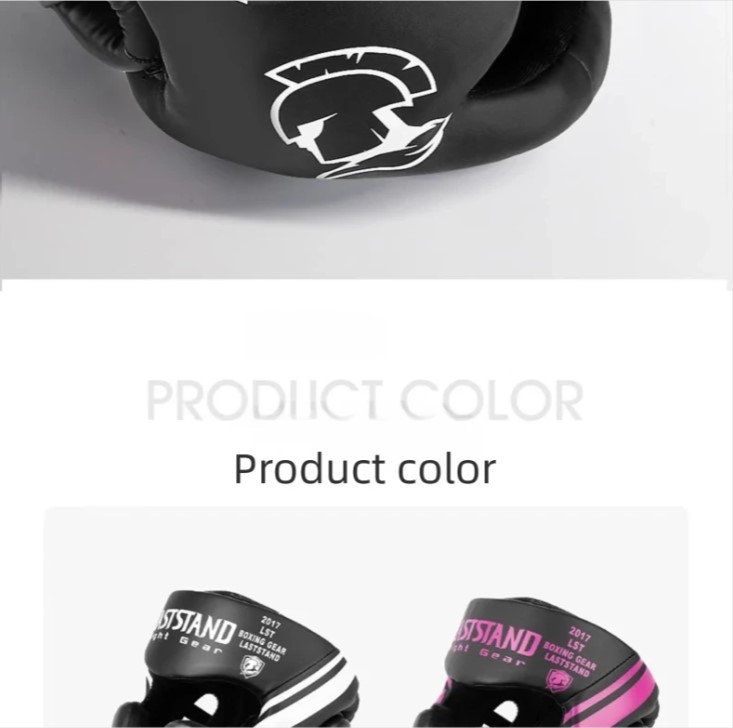 Profesionalus bokso šalmas su veido apsauga suaugusiems vaikams_voghion.com