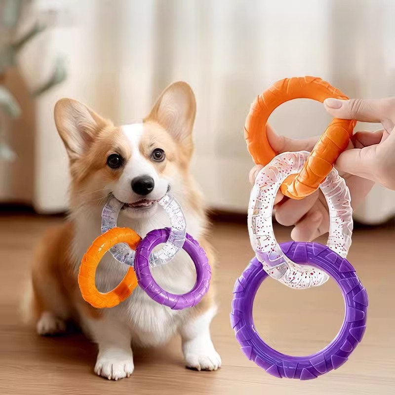 Dog Teething Cleaning Chew Pulling Durable Toy Puppy Training Interactive Pet Boredom Relief Artifact_voghion.com