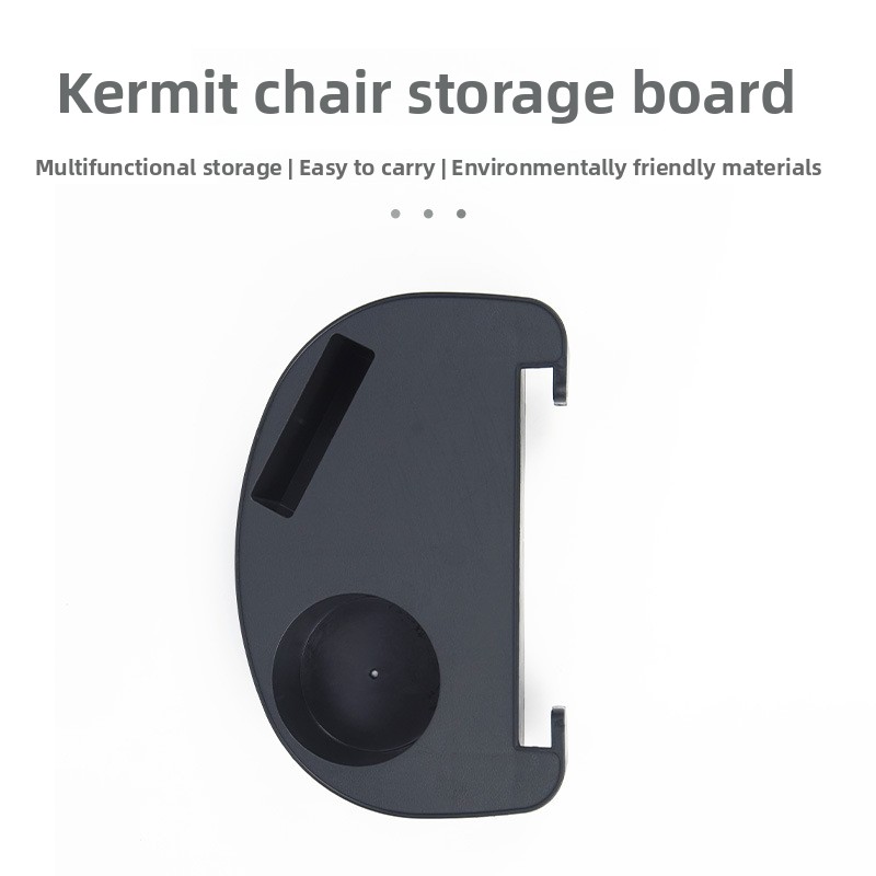 Outdoor Kermit Side Storage Recliner Chair Tray Camping Accessories Foldable Universal Cup Holder Tool_voghion.com