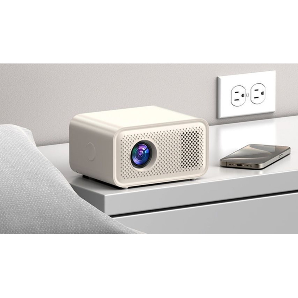 2025 Neuer Ultra HD für das Heimschlafzimmer-Familienkino 5G Mobile Screen Casting-Projektor für Studentenwohnheime_voghion.com