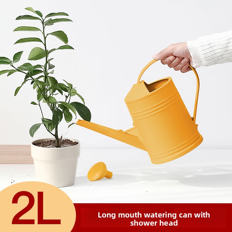 Sprinkler Long Spout With Shower Head Household Gardening Watering Thickened Large Capacity Flower Sprinkling Can_voghion.com