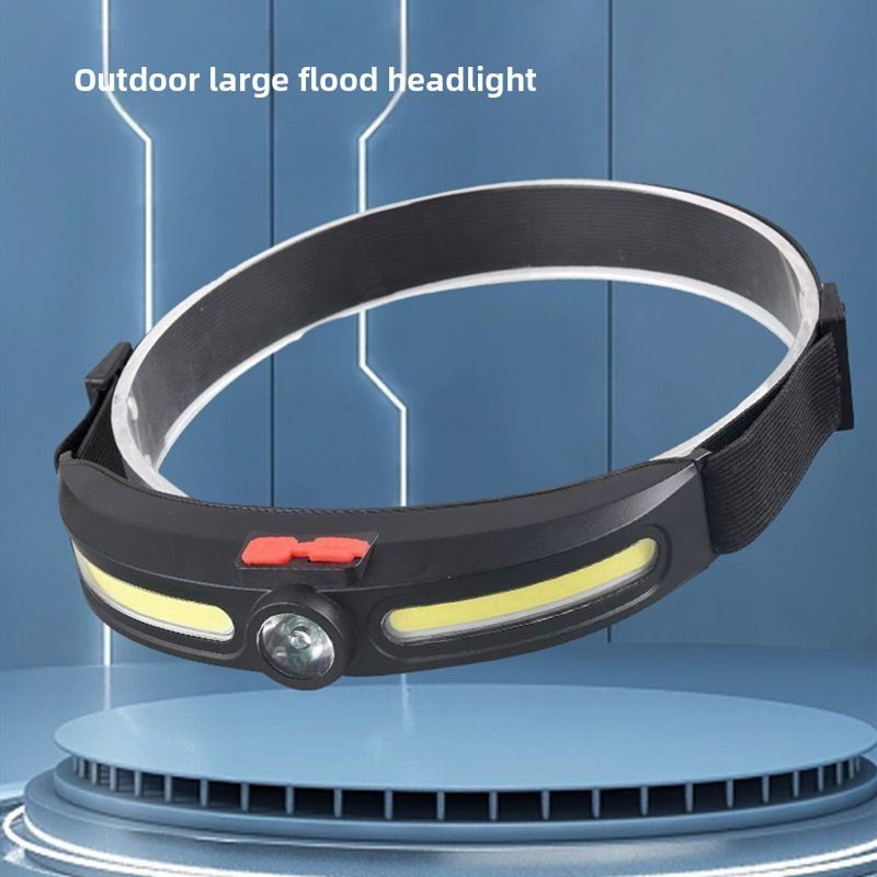 Strong Light COB Fishing Lighting Lamp Large Floodlight Home Outdoor Rechargeable Work LED Super Bright Head-mounted_voghion.com