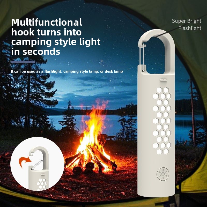 German Flashlight LED Multi-Function Rechargeable Ultra Bright Long-Range Torch High Brightness Portable_voghion.com