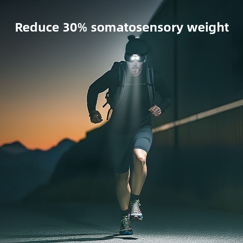 Wolsen Night Strong Headlamp Sensor Ultra Bright Special Long Battery Life Wild Fishing Hat Clip Light Multi-Function_voghion.com