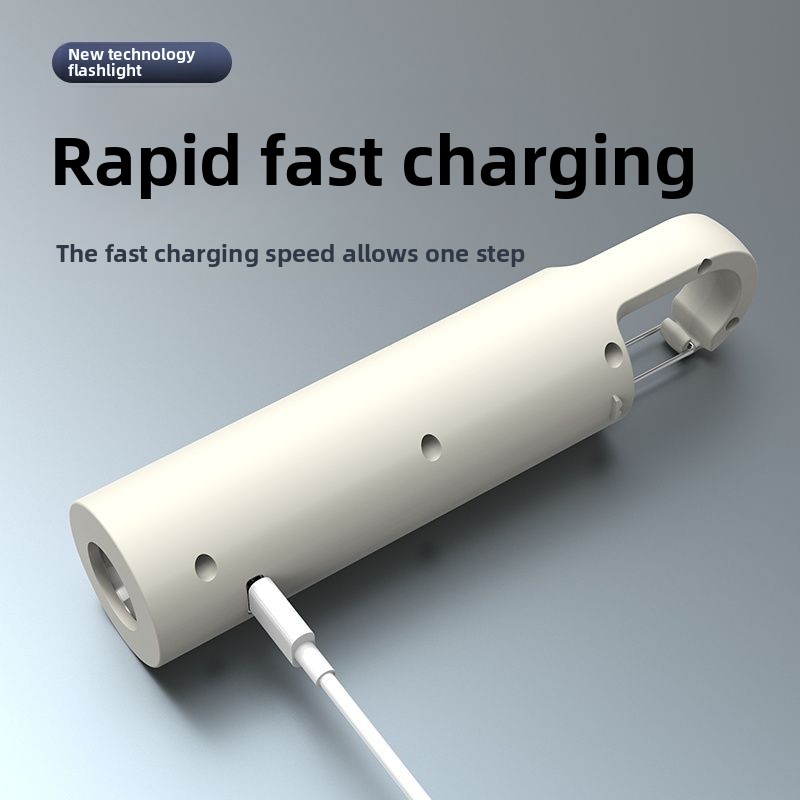 German Flashlight LED Multi-Function Rechargeable Ultra Bright Long-Range Torch High Brightness Portable_voghion.com