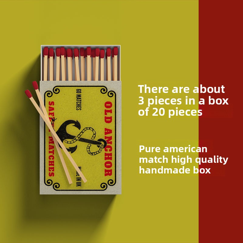 American Premium Old-fashioned Small Box Portable Lighter Domestic Sale High-quality Gift Self-lighting Matches_voghion.com