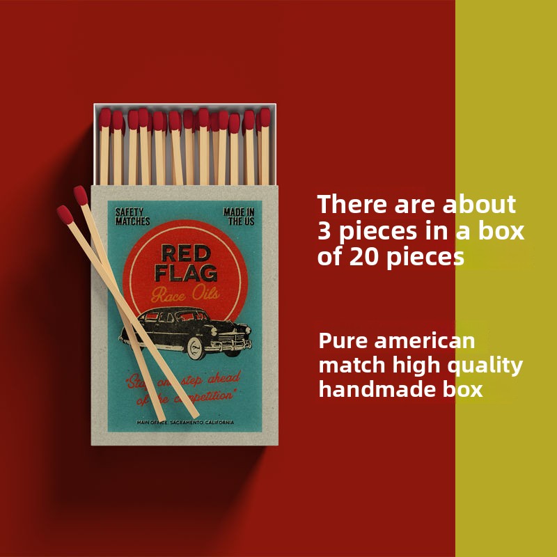 American Premium Old-fashioned Small Box Portable Lighter Domestic Sale High-quality Gift Self-lighting Matches_voghion.com