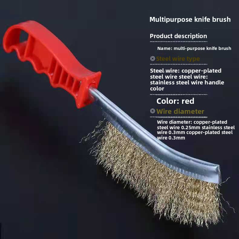 Silipu Limpeza Churrasqueira Grelha Clipe de Malha Ferramenta de Remoção de Ferrugem Escova de Arame Aço Inoxidável Material Rápido_voghion.com