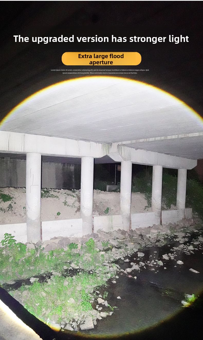 Nuova torcia elettrica multifunzione portatile ricaricabile antideflagrante laser due in uno per autodifesa all'aperto_voghion.com