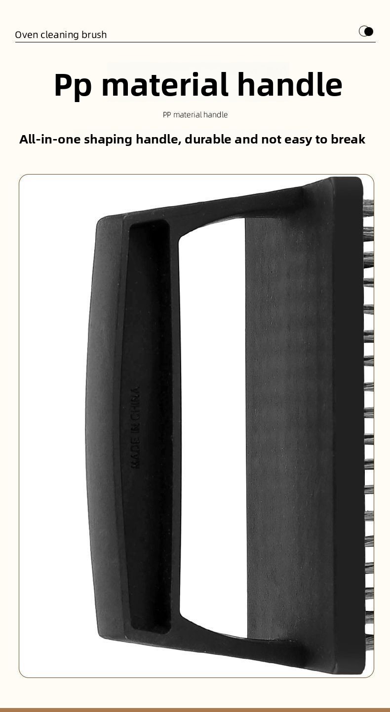 Grill Stain Removal BBQ Cleaning Kitchen Household Tile Sink Brush Steel Wool Scouring Pad_voghion.com