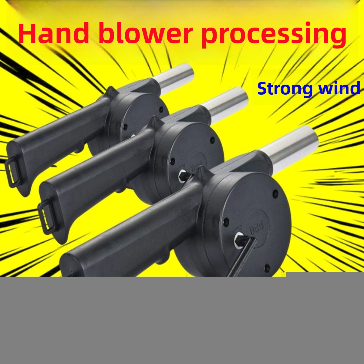 Hand Crank Fan Blower Handheld Small Charcoal Fire Starter For Camping And Outdoor Activities_voghion.com