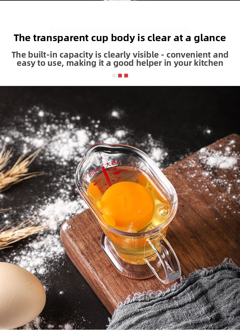 Japan Inomata Mini Milliliter With Scale, Small Baking Measuring Cup 5-50ML_voghion.com