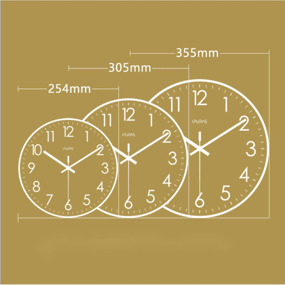 Yipula 7082 Living Room Minimalist Decorative Modern Simple Elegant Quartz Home Wall Clock_voghion.com