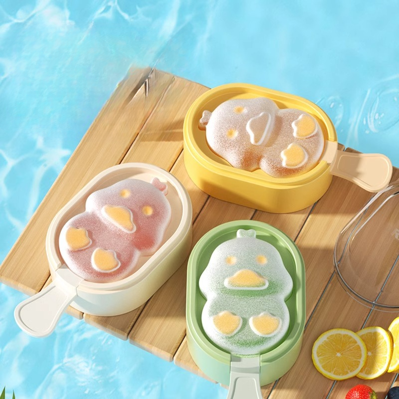 Food Grade Silicone Home Use For Making Popsicles Cream Ice Cubes Cheese Sticks Children's DIY Mold_voghion.com