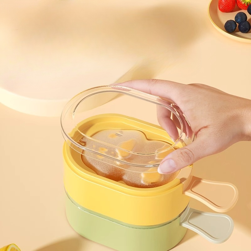 Food Grade Silicone Home Use For Making Popsicles Cream Ice Cubes Cheese Sticks Children's DIY Mold_voghion.com