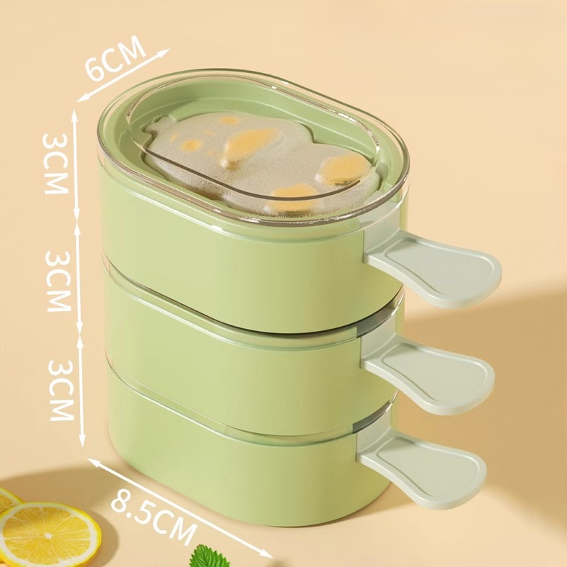 Food Grade Silicone Home Use For Making Popsicles Cream Ice Cubes Cheese Sticks Children's DIY Mold_voghion.com