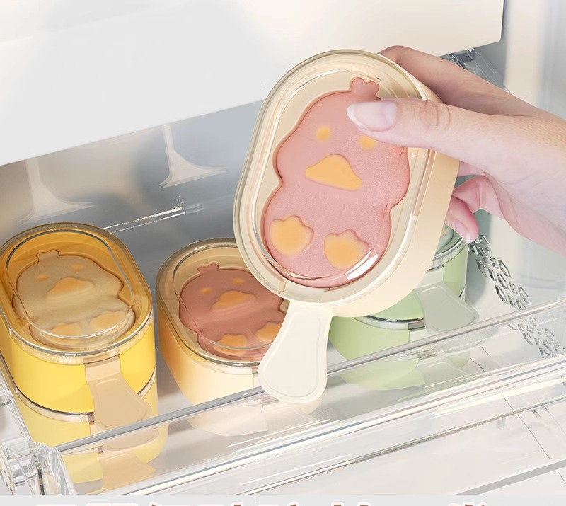 Food Grade Silicone Home Use For Making Popsicles Cream Ice Cubes Cheese Sticks Children's DIY Mold_voghion.com