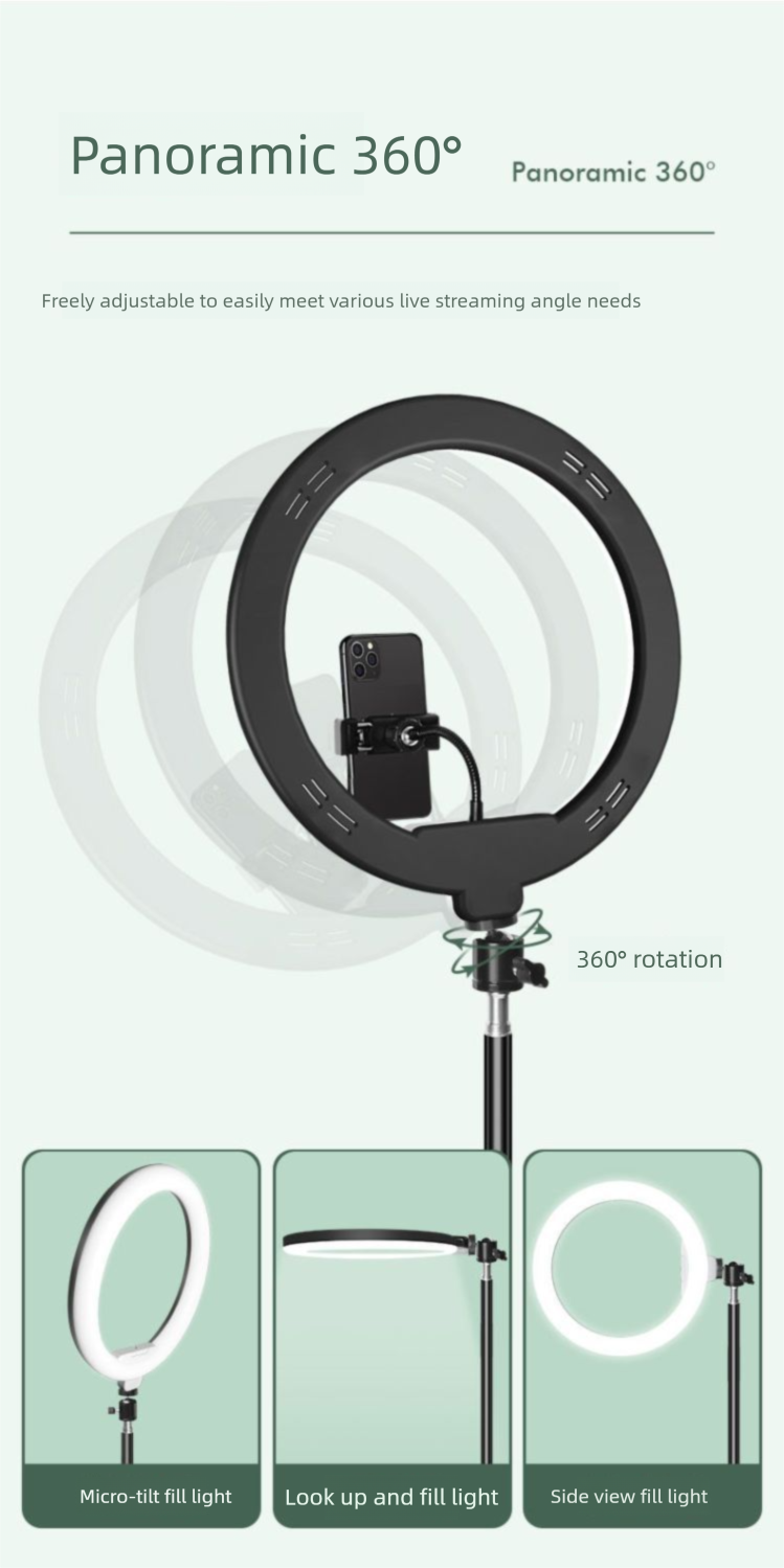 Selfie Stick, supporto da pavimento per fotografia in diretta streaming, treppiede multifunzionale per esterni per telefono_voghion.com