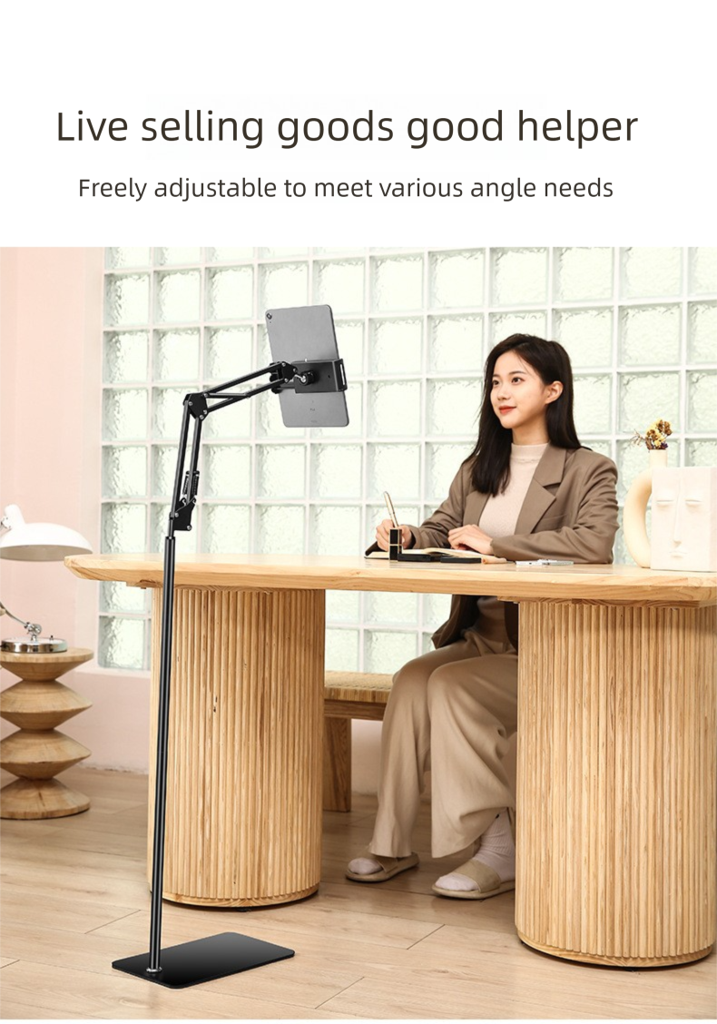 Phone Holder Stand For Live Streaming And Overhead Recording_voghion.com