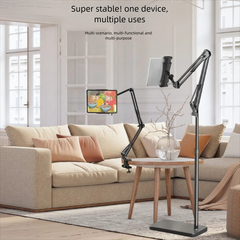Phone Holder Stand For Live Streaming And Overhead Recording_voghion.com