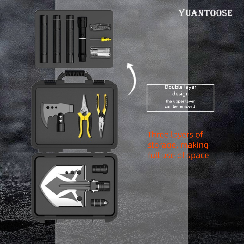 Multi-functional Folding Tactical Camping Stool For Outdoor Survival_voghion.com