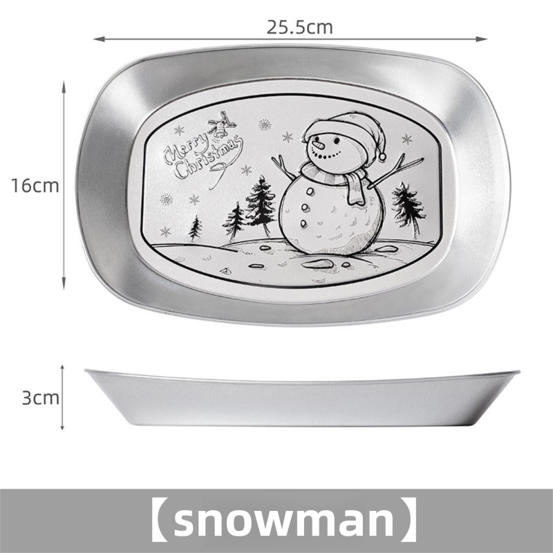 Plato de camping retro de metal para picnic y comidas al aire_voghion.com