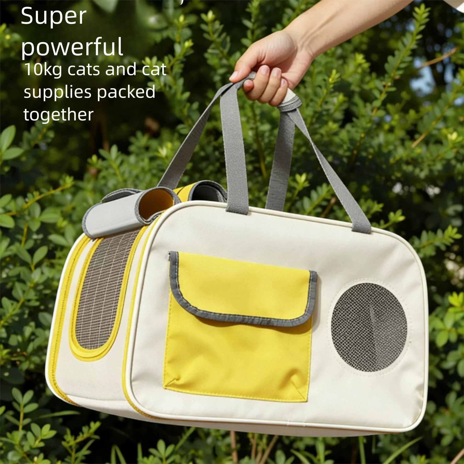 Portable Cat Backpack Carrier For Outdoor Breathable Travel Bag_voghion.com