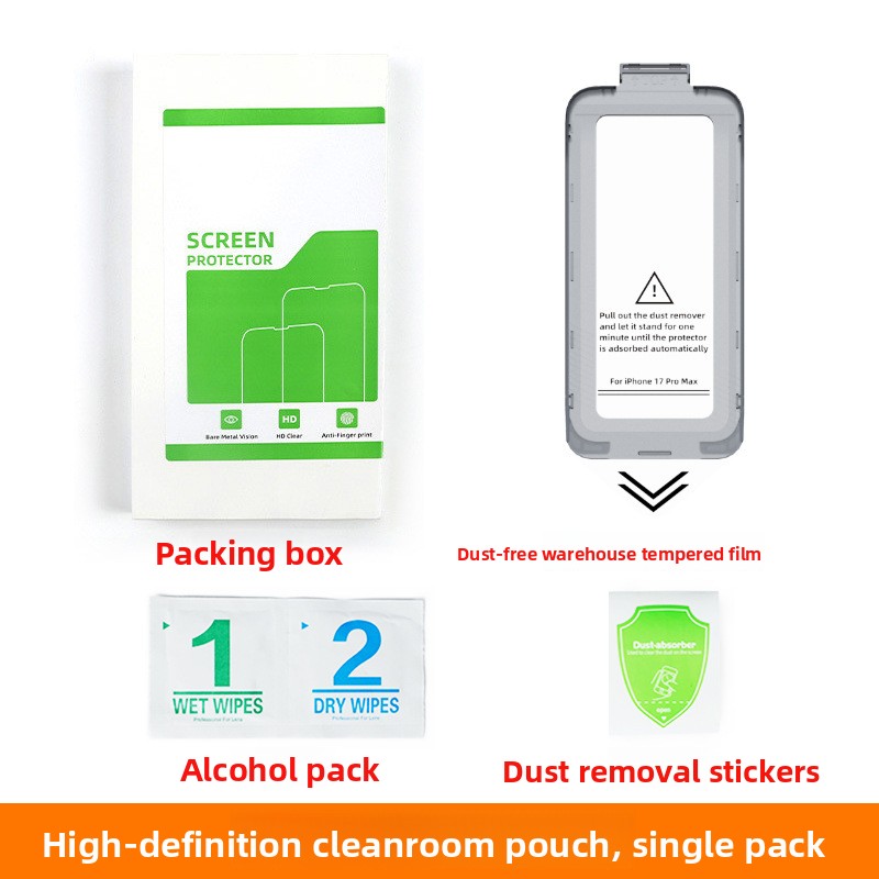 Suitable For Iphone IPhone 17 Mobile Phone Screen Protector, Anti-peep, Dust-free Warehouse, Customized Tempered_voghion.com