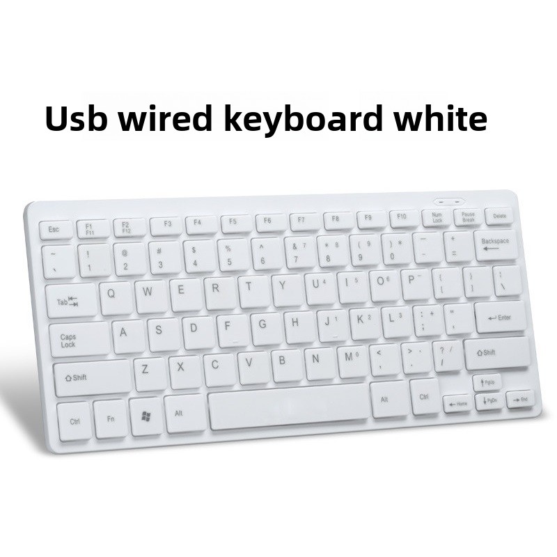 Cross-border K1000 Wired Mini Chocolate Keyboard, USB Portable Laptop Keyboard_voghion.com