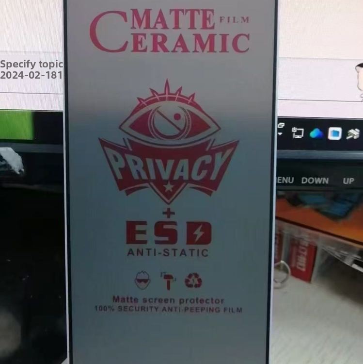 Privacy Tempered Glass Screen Protector For Iphone 17 Pro And 16 Pro_voghion.com