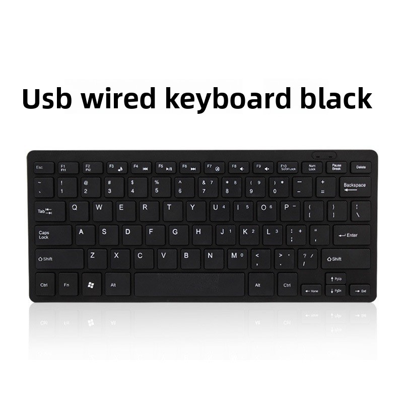 Cross-border K1000 Wired Mini Chocolate Keyboard, USB Portable Laptop Keyboard_voghion.com