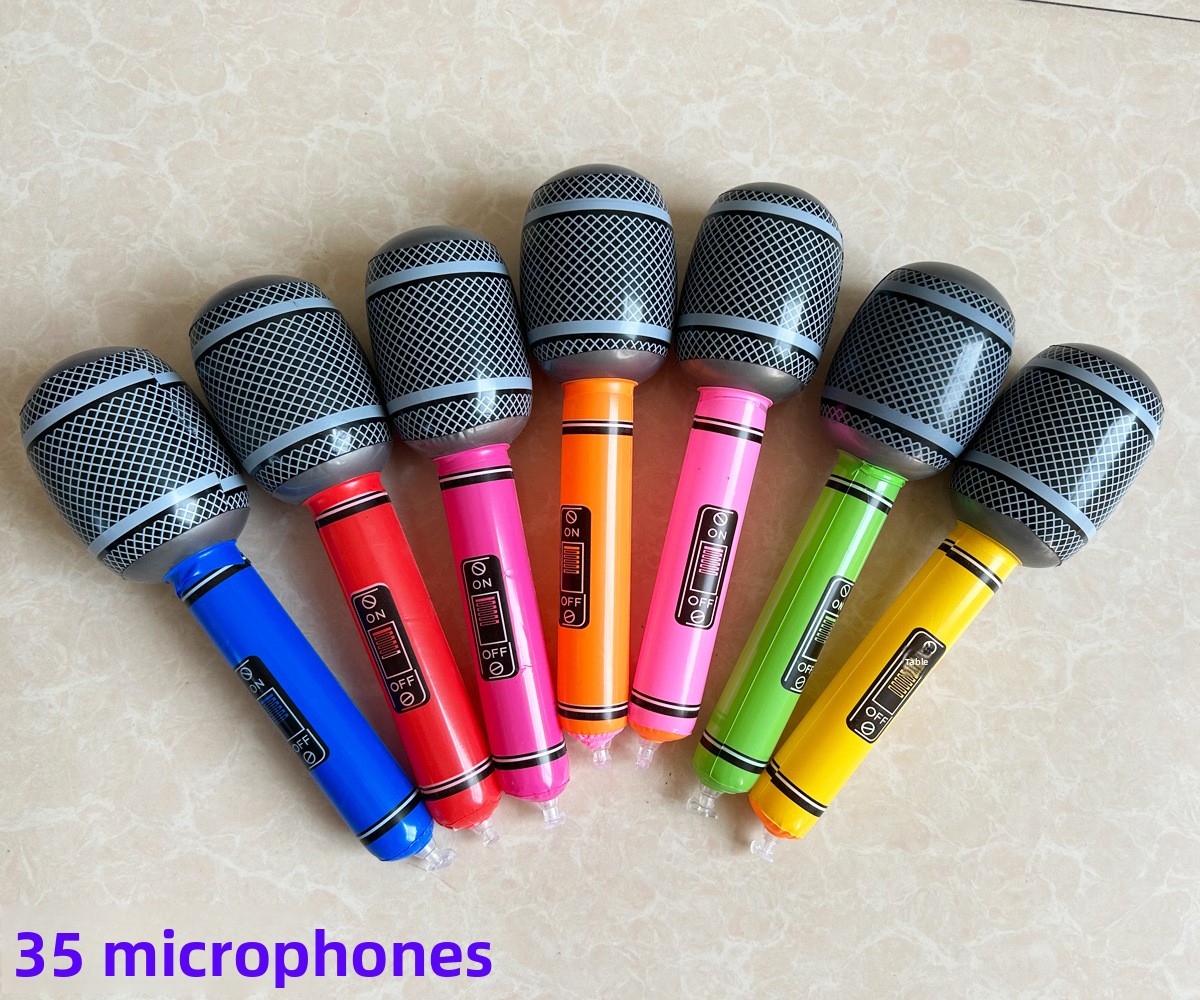 Napihljiv mikrofon igrača za zabave in oder_voghion.com