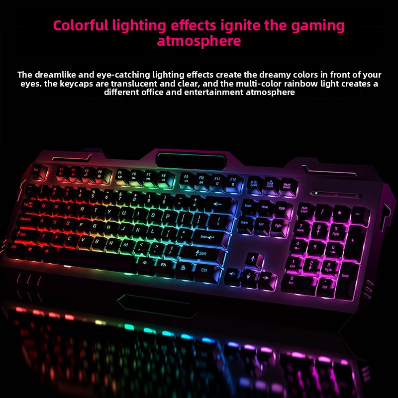 Cross-border Mechanical Tea Switch Feel Headset Set Laptop Wired Keyboard Mouse Gaming_voghion.com