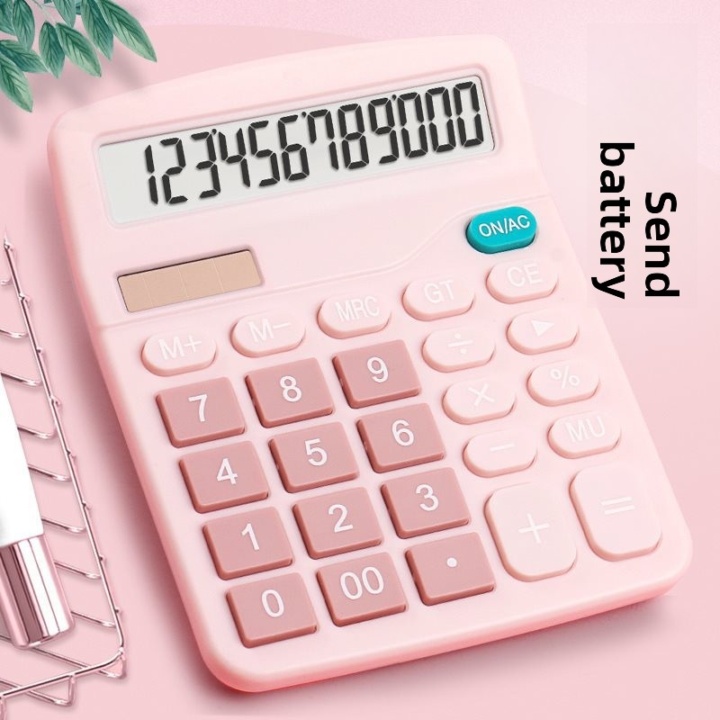 Solar-powered With High Aesthetic Appeal, Voice-enabled Calculator For Students, Financial And Office Desktop Computer_voghion.com