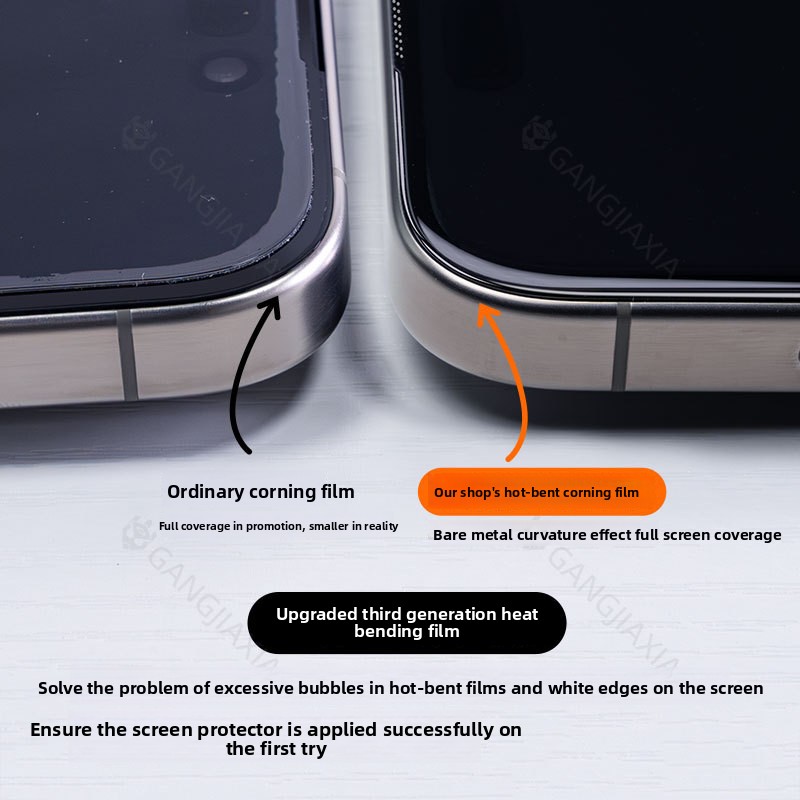 Anti-reflective Tempered Glass Screen Protector For Iphone 17 Pro_voghion.com
