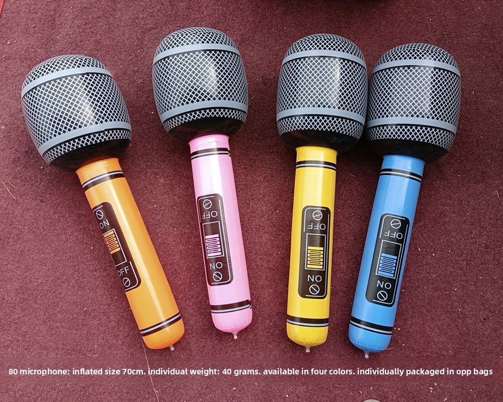 Napihljiv mikrofon igrača za zabave in oder_voghion.com