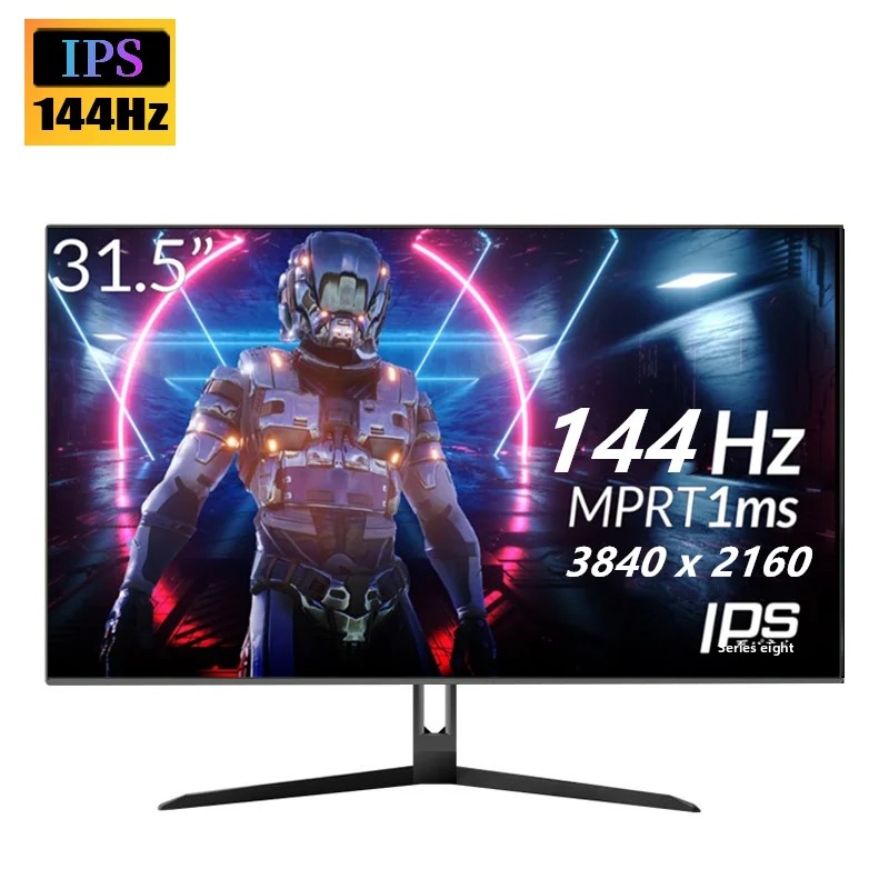 FYHXele 32Inch 4K 144Hz PC IPS Panel Monitor UHD LED Display Desktop Gaming Computer Screen FreeSync G-Sync Technology_voghion.com