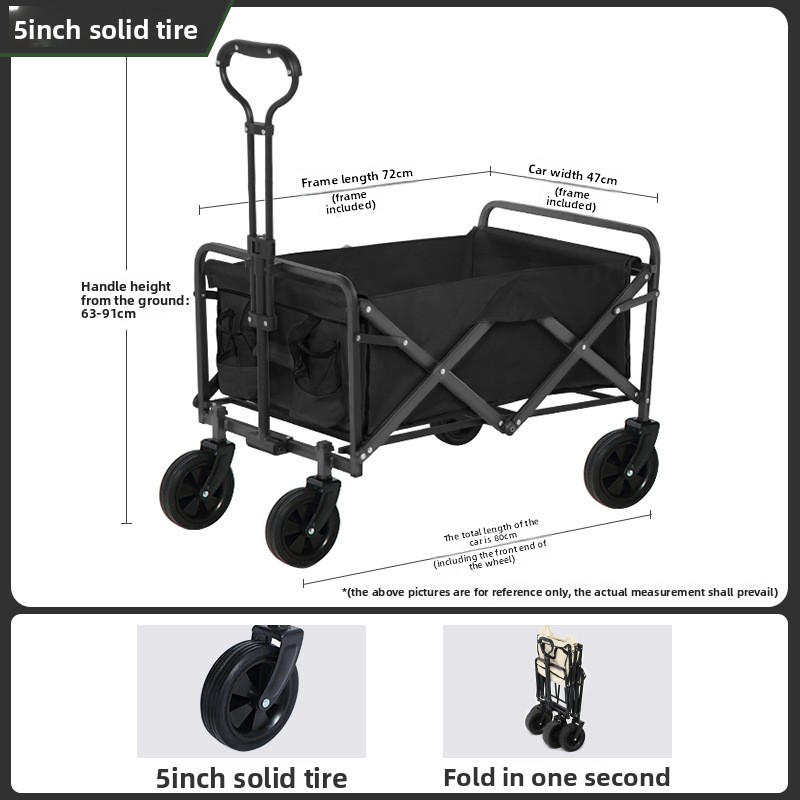 Kokkupandav matkakäru käru väliüritusteks ja sisseostudeks_voghion.com