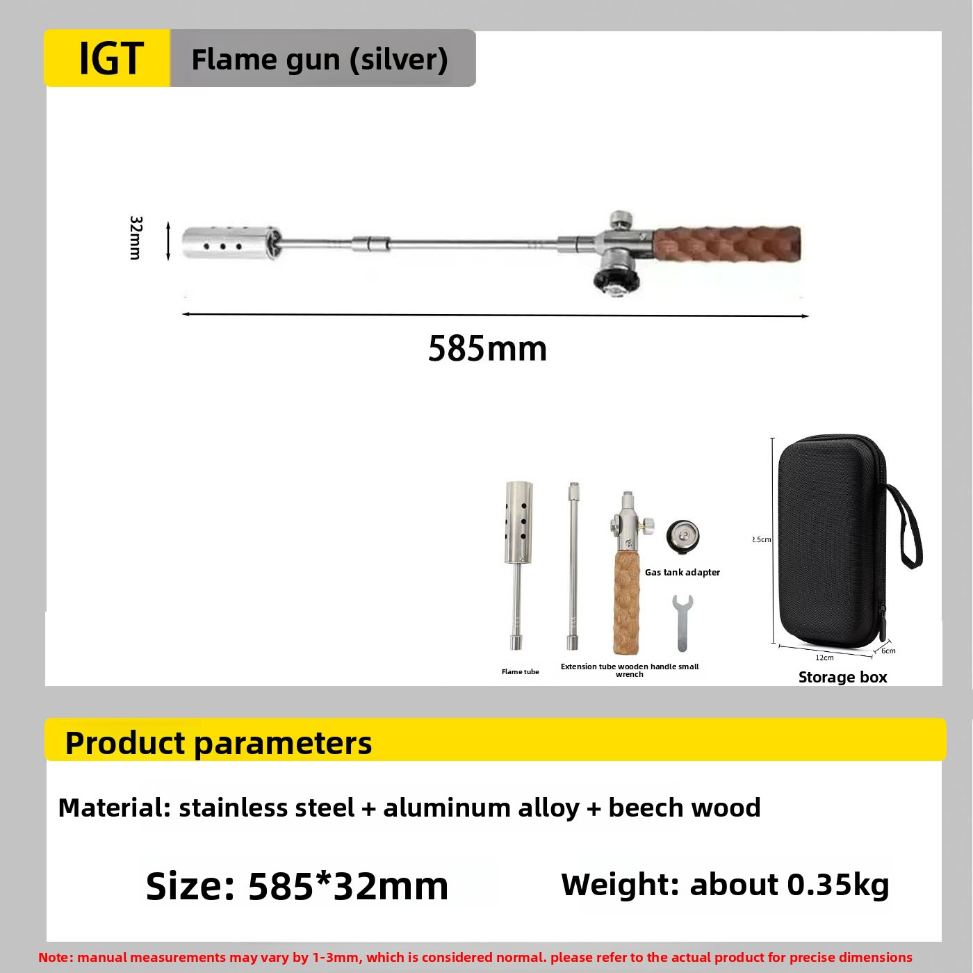 Estojo de proteção antichoque para maçarico de camping_voghion.com