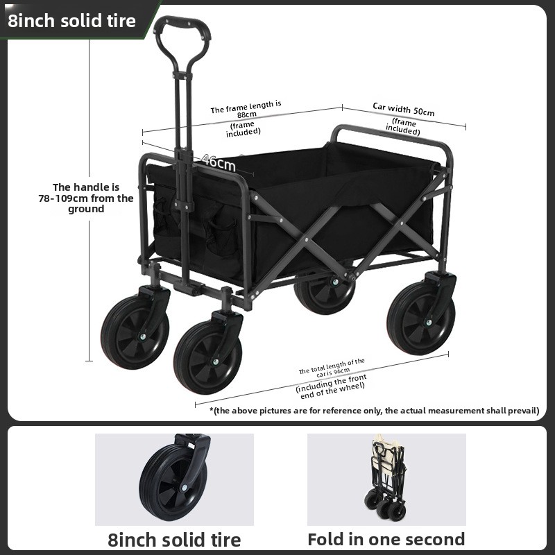 Kokkupandav matkakäru käru väliüritusteks ja sisseostudeks_voghion.com