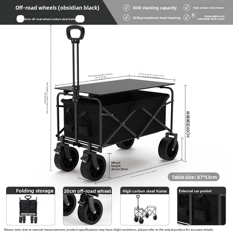 Sammenklappelig campingvogn til picnic og markedsboder_voghion.com